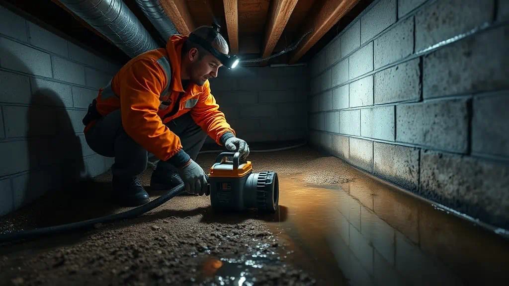 Crawl Space Water Removal in Fort Worth, TX - 2 Brothers Restoration