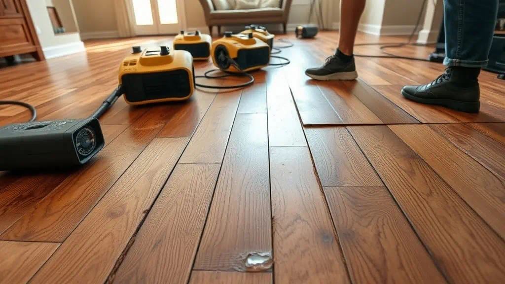 Hardwood Floor Water Damage Restoration in Fort Worth, TX - 2 Brothers Restoration